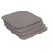 Flash Furniture 4PK Gray Poly Resin Seats for Stools & Chairs, 4PK 4-JJ-SEA-PL02-GY-GG - alternate 6